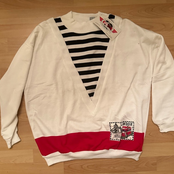 80’s VINTAGE SWEATER NWT - Picture 8 of 8